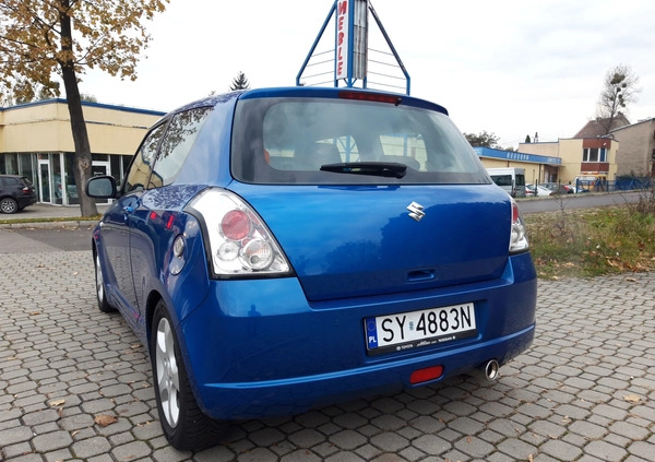 Suzuki Swift cena 12600 przebieg: 211000, rok produkcji 2007 z Bytom małe 326